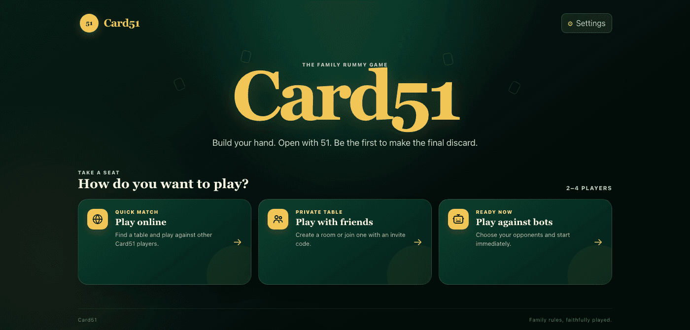 Card51 screenshot