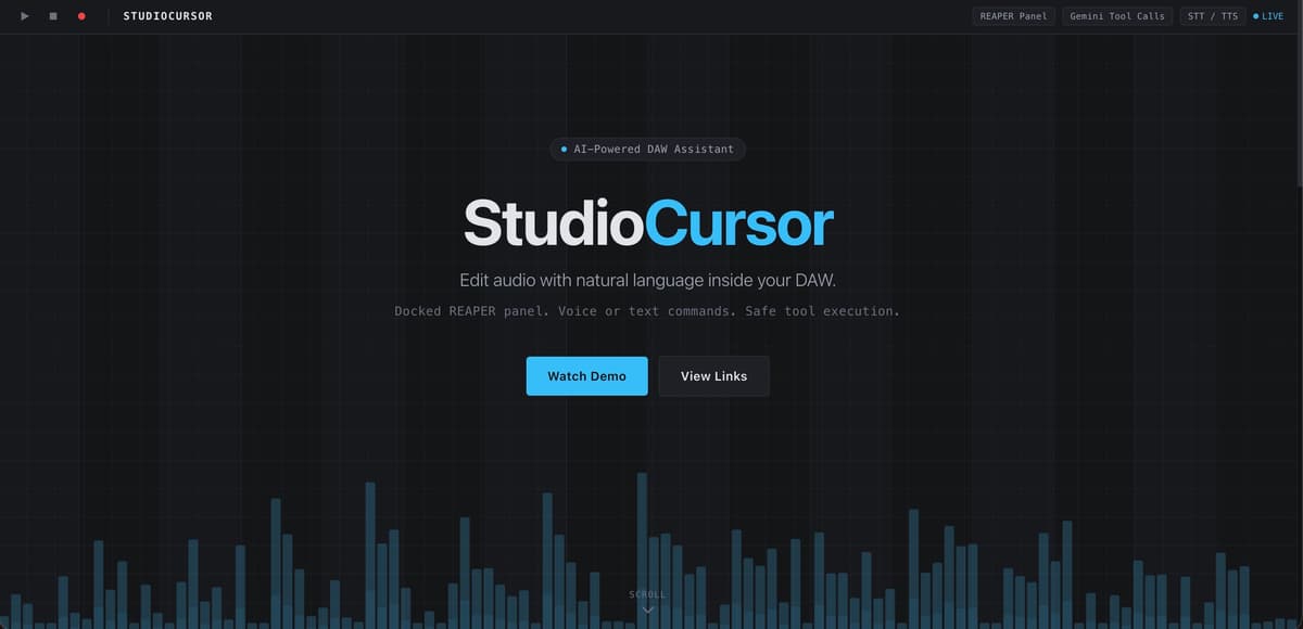 StudioCursor preview